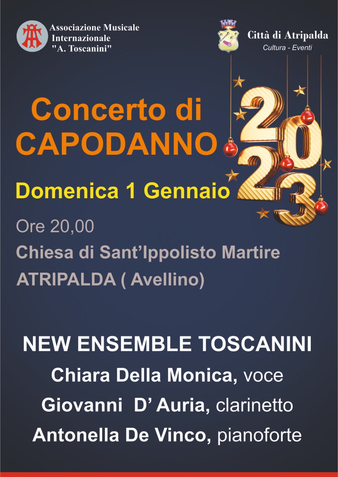 concerto di capodanno associazione musicale toscanini
